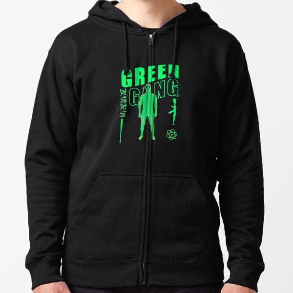 green gang hoodie