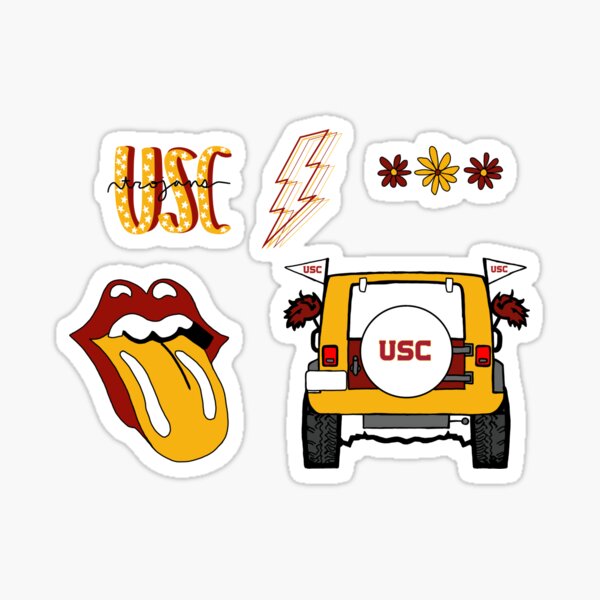USC SET Sticker