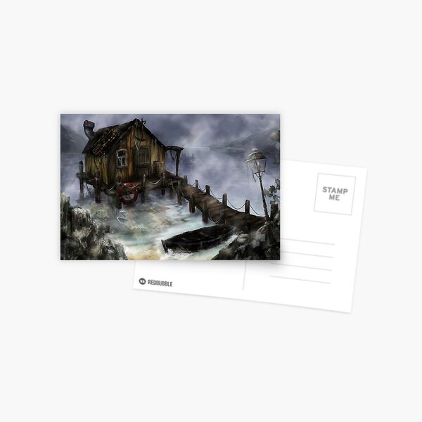 Old Fisherman's House Postcard