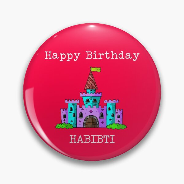 Artikelvorschau, Alles Gute zum Geburtstag Arabische Geburtstagskarte Habibti entworfen und verkauft von KatQat.