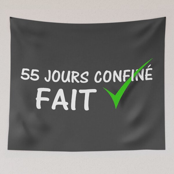 Item preview, 55 days confined, DONE! designed and sold by geograffeur.