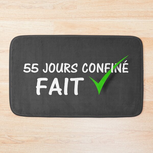 Item preview, 55 days confined, DONE! designed and sold by geograffeur.