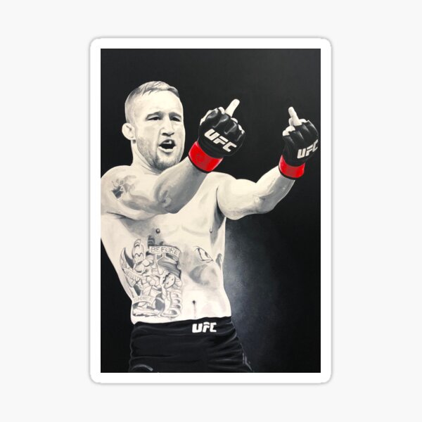 Item preview, Justin "The Highlight" Gaethje - Double Fingers designed and sold by Combat Design.