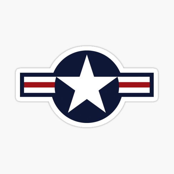 USA Air Force Logo Sticker
