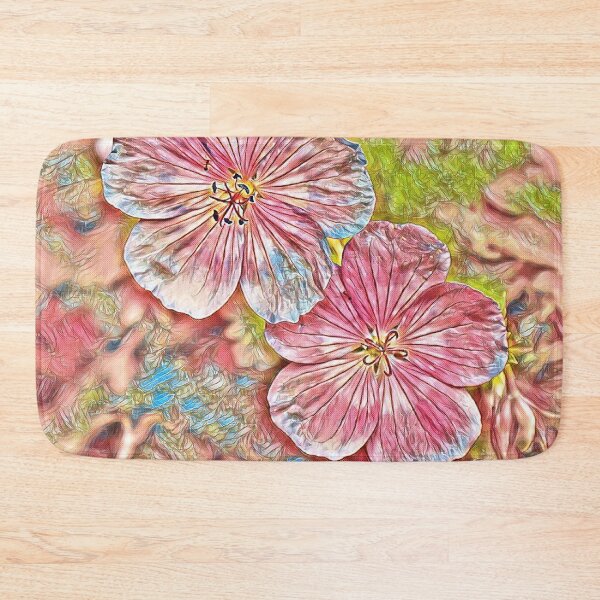 Item preview, Pink Lunapic Geraniums designed and sold by VikingVisual.