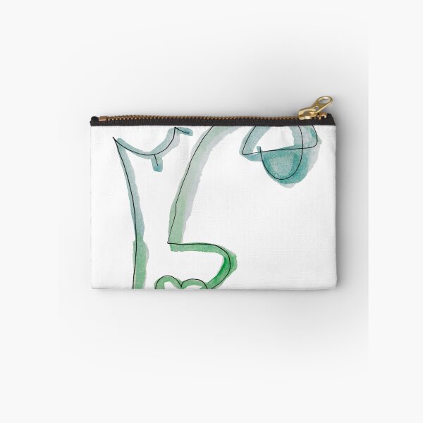 Item preview, Watercolor Single Line Modern Face Doodle designed and sold by Kristen Lucero.