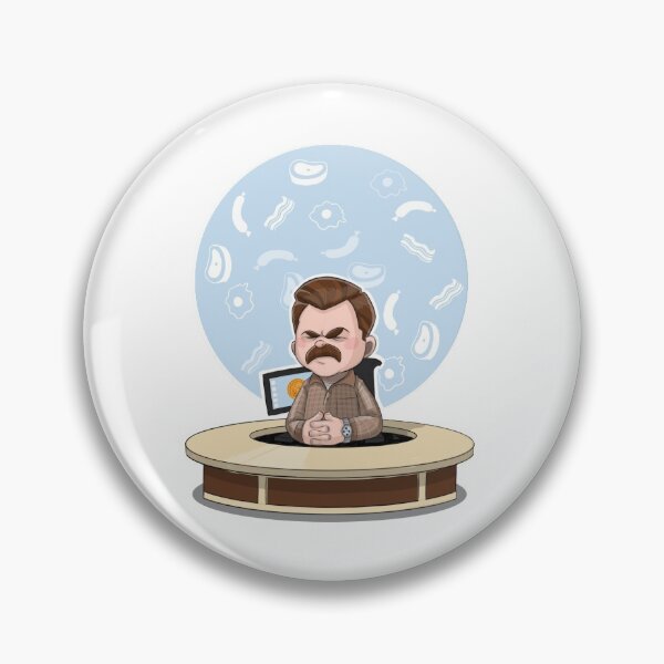 Item preview, Circle Desk Ron designed and sold by toptiermerch.