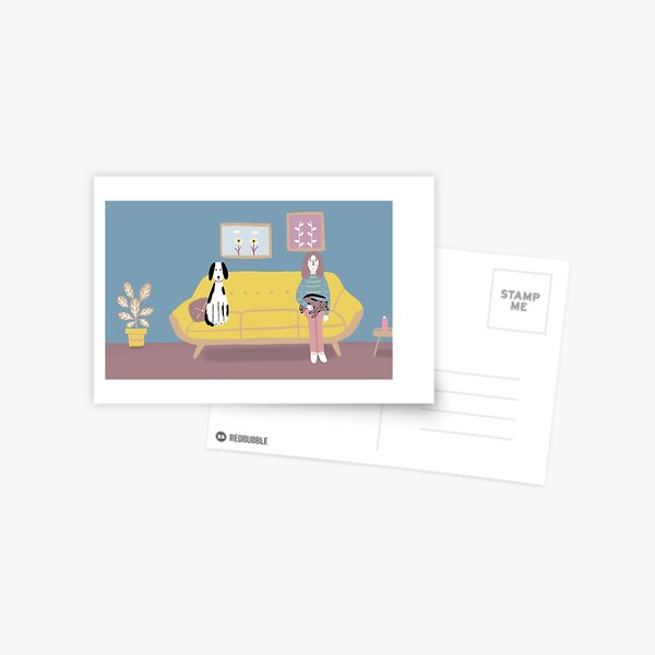 Family portrait Postcard