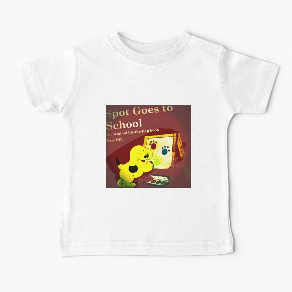 "Spot The Dog" Baby TShirt by DroidAKov Redbubble
