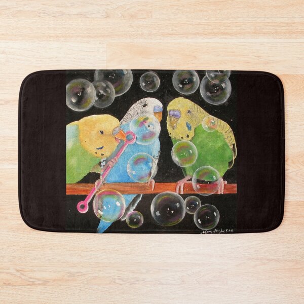 Item preview, Parakeet Bubbles designed and sold by mary hughes.