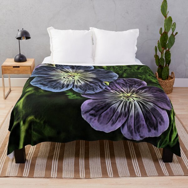 Item preview, Dark Lunapic Geraniums designed and sold by VikingVisual.