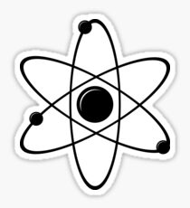 Simple Atom II Sticker