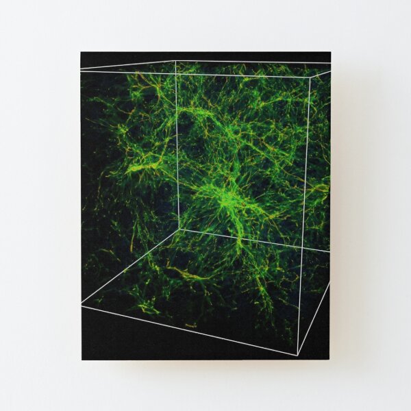 #Astronomy, #Cosmology, #AstroPhysics, #Universe, Exploring the Nature of the Inter- and Circum-galactic Media Wood Mounted Print