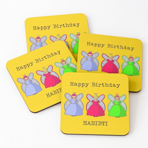 Artikelvorschau, Alles Gute zum Geburtstag Habibti entworfen und verkauft von KatQat.