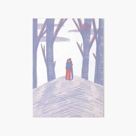 Missing you Art Board Print