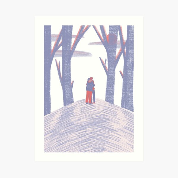 Missing you Art Print