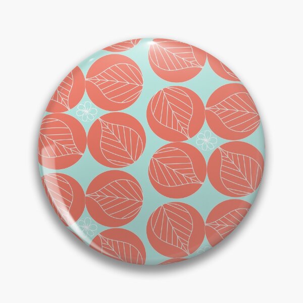 Item preview, new leaf in coral designed and sold by ArtsyEmma2.