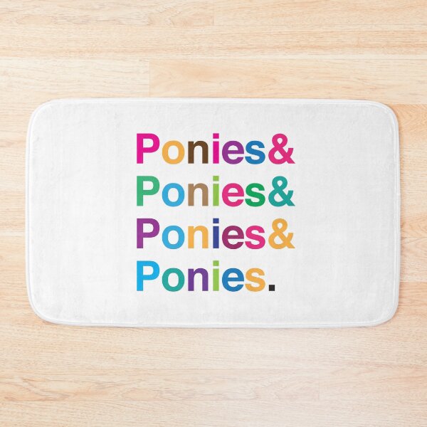Item preview, Ponies & Ponies & Ponies & Ponies. designed and sold by jazzydevil.