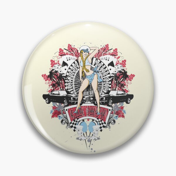 Item preview, Pin-Up Girl - Car Show No.01 designed and sold by RollOn.