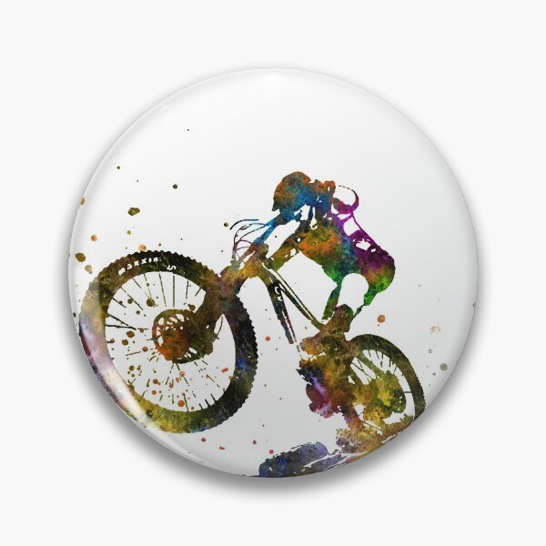 Item preview, Mountain biking, mountain bike, sport designed and sold by Rosaliartbook.