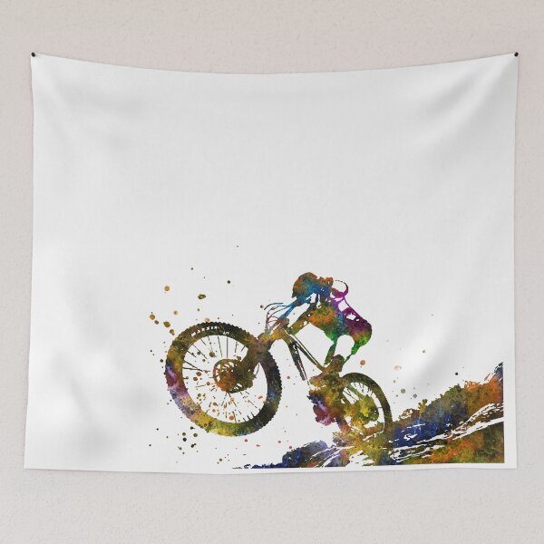 Item preview, Mountain biking, mountain bike, sport designed and sold by Rosaliartbook.