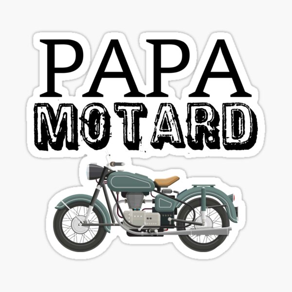 Motard Stickers Redbubble