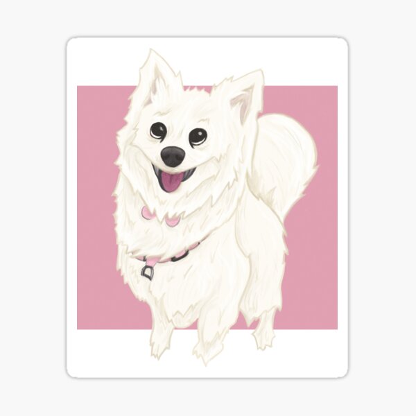 Item preview, American Eskimo designed and sold by the-artsy-park.