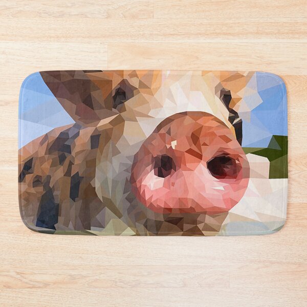 Artikelvorschau, Polygonales Schweinchen entworfen und verkauft von MarlaynaDesigns.