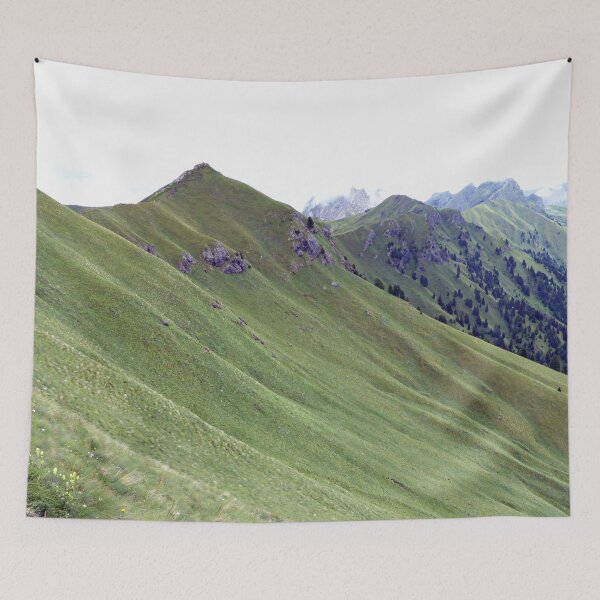 Item preview, Alps Mountain Ridge Spring Landscape designed and sold by Anna Lemos.