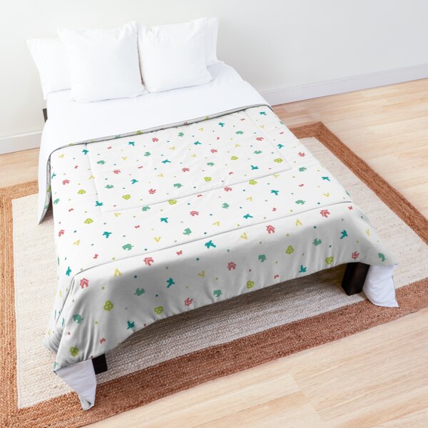 Animal Crossing Pattern Comforter