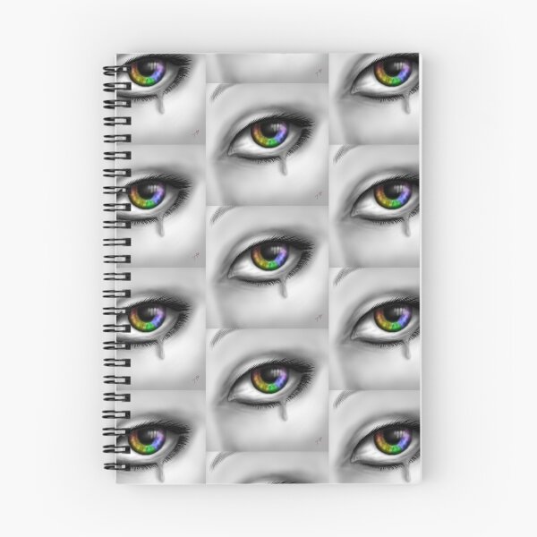 Item preview, Rainbow Eye of Tears designed and sold by Alienzombie13.