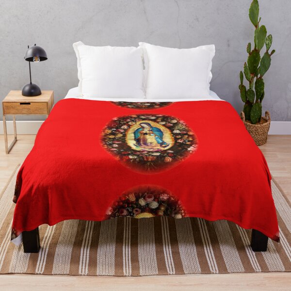 Item preview, Our Lady of Guadalupe Mexican Virgin Mary Mexico Aztec Tilma 20-102 designed and sold by hispanicworld.