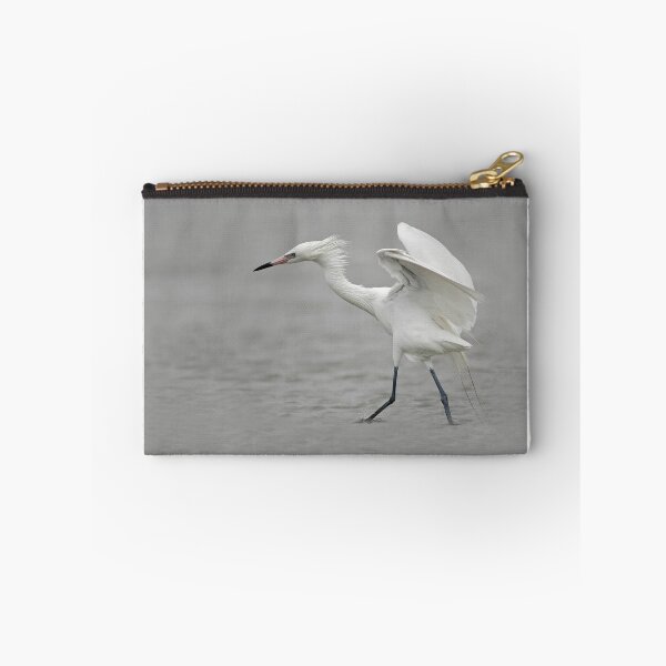Item preview, White Phase Reddish Egret Hunting in the Gulf of Mexico designed and sold by TheCurators.