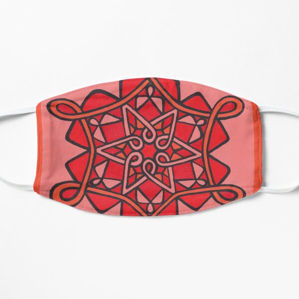 Dottie Orange Scale Mask