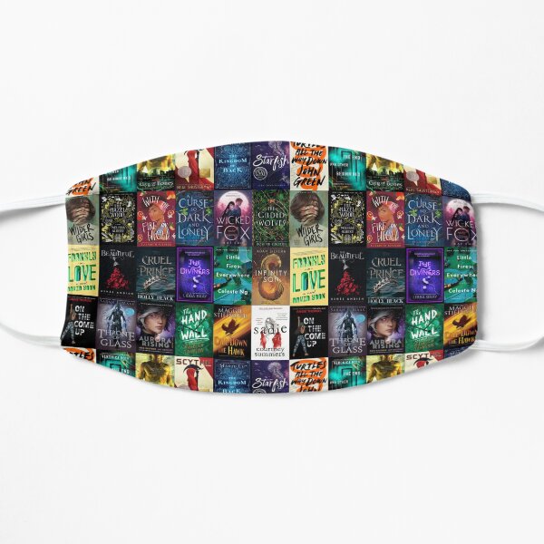 YA Book covers Favorites Edition Rainbow Flat Mask