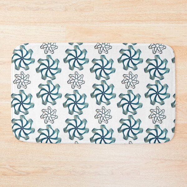 Item preview, Spirograph Pinwheel Checkerboard Pattern designed and sold by TravellingAlle.