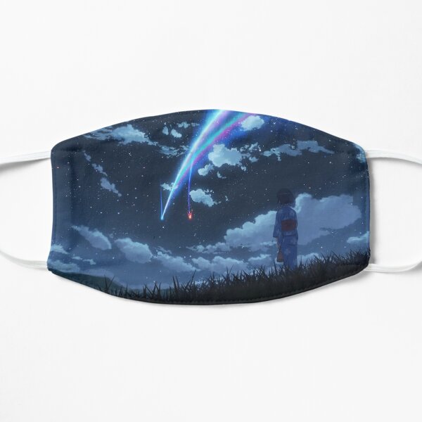 Mitsua your name face mask Flat Mask