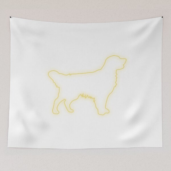 Item preview, 80S Retro Neon Sign Golden Retriever Dog 80'S Gift designed and sold by noirty.