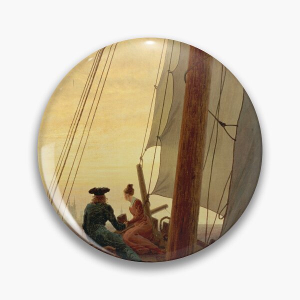 Item preview, On a Sailing Ship (Caspar David Friedrich) designed and sold by ArtHistorical.