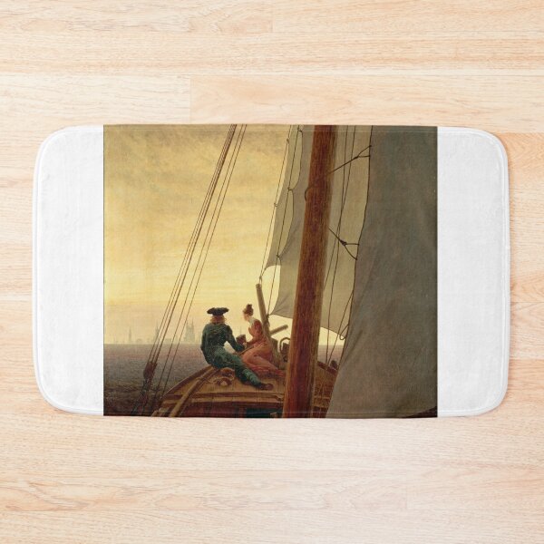 Item preview, On a Sailing Ship (Caspar David Friedrich) designed and sold by ArtHistorical.