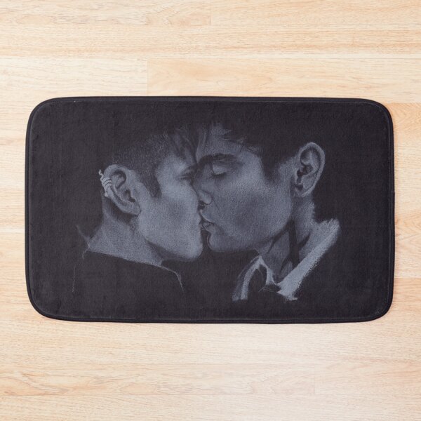 Item preview, Alec Lightwood and Magnus Bane Kiss (Malec Kiss) designed and sold by jeneva.