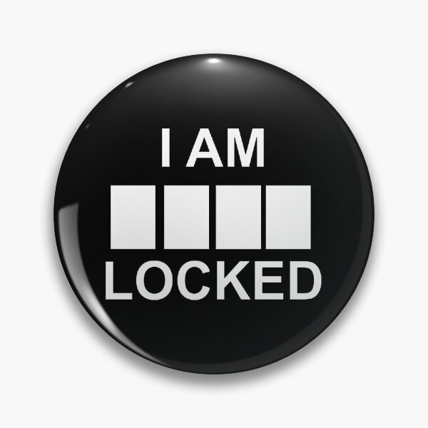 Item preview, I am ---- locked designed and sold by DafyddEm.
