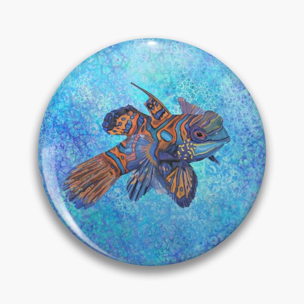 Item preview, Mandarinfish in Water designed and sold by Deborah Camp.