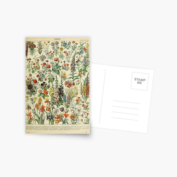 Item preview, vintage french fleurs poster designed and sold by ☆ .*｡･.
