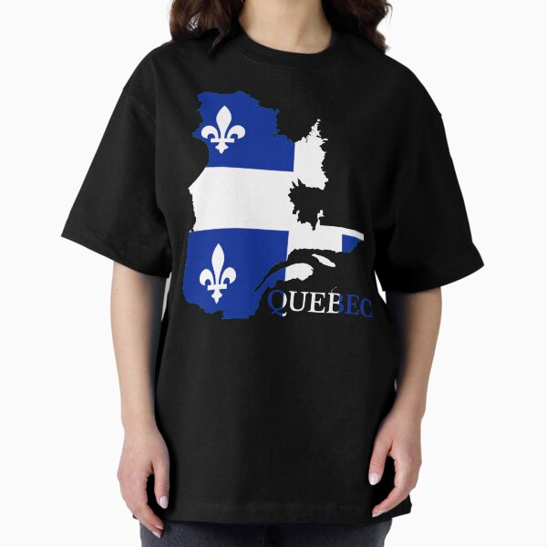 Aperçu de l'œuvre Carte du drapeau du Québec, QC, Canada créée et vendue par marosharaf.