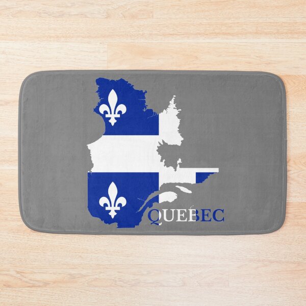 Item preview, Quebec Flag Map, QC, Canada designed and sold by marosharaf.