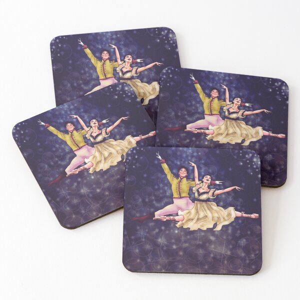 Item preview, Pas Des Deux Nutcracker Illustration designed and sold by ABHolliART.