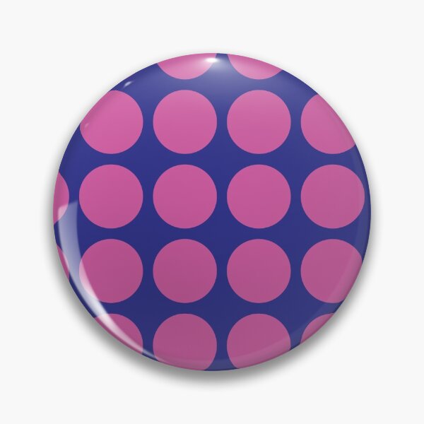 Item preview, Pink Dots Circles on Dark Blue Background designed and sold by RichieH.