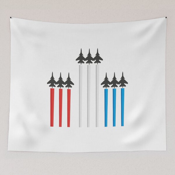 Item preview, Airplanes Flypast Red White Blue Celebration designed and sold by MerchSpot.