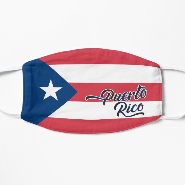Puerto Rico Flag Mask Mask